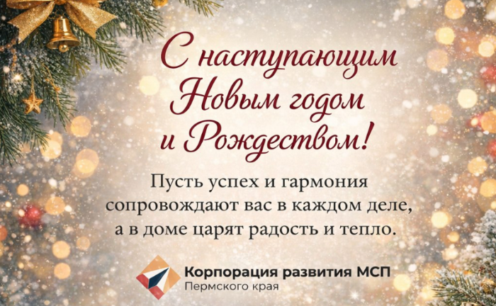 С наступающим Новым годом и Рождеством!
